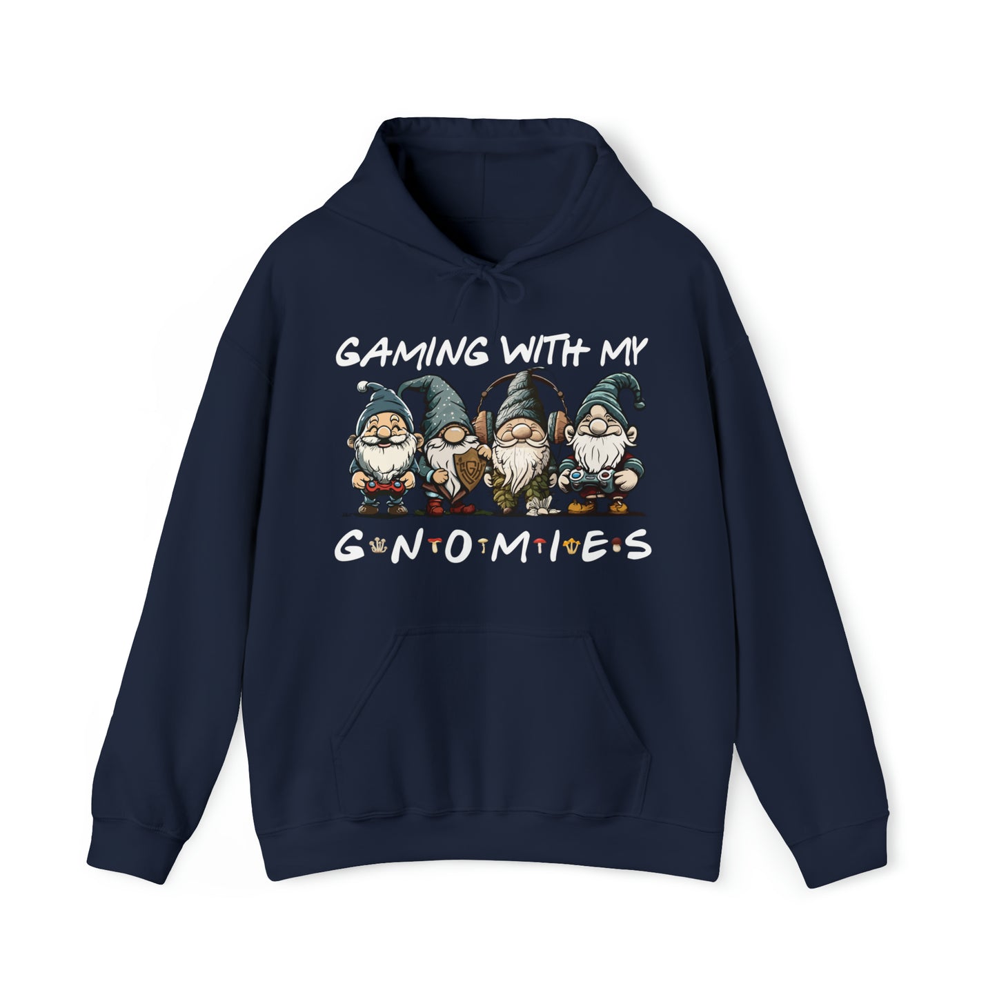 SGK Gaming with my Gnomies Front Unisex Heavy Blend™ Hooded Sweatshirt