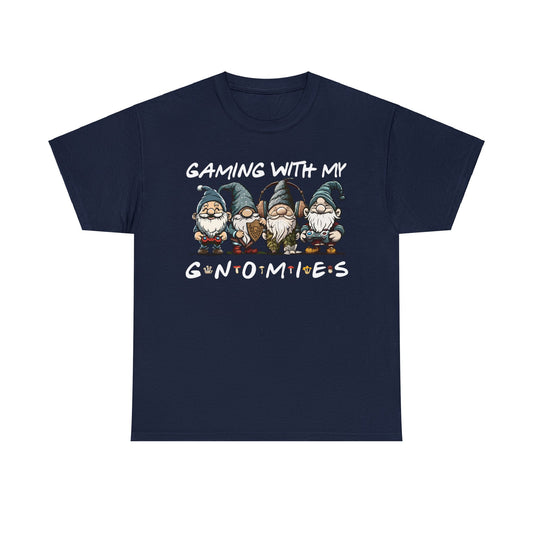 SGK Gaming with my Gnomies Front Unisex Heavy Cotton Tee