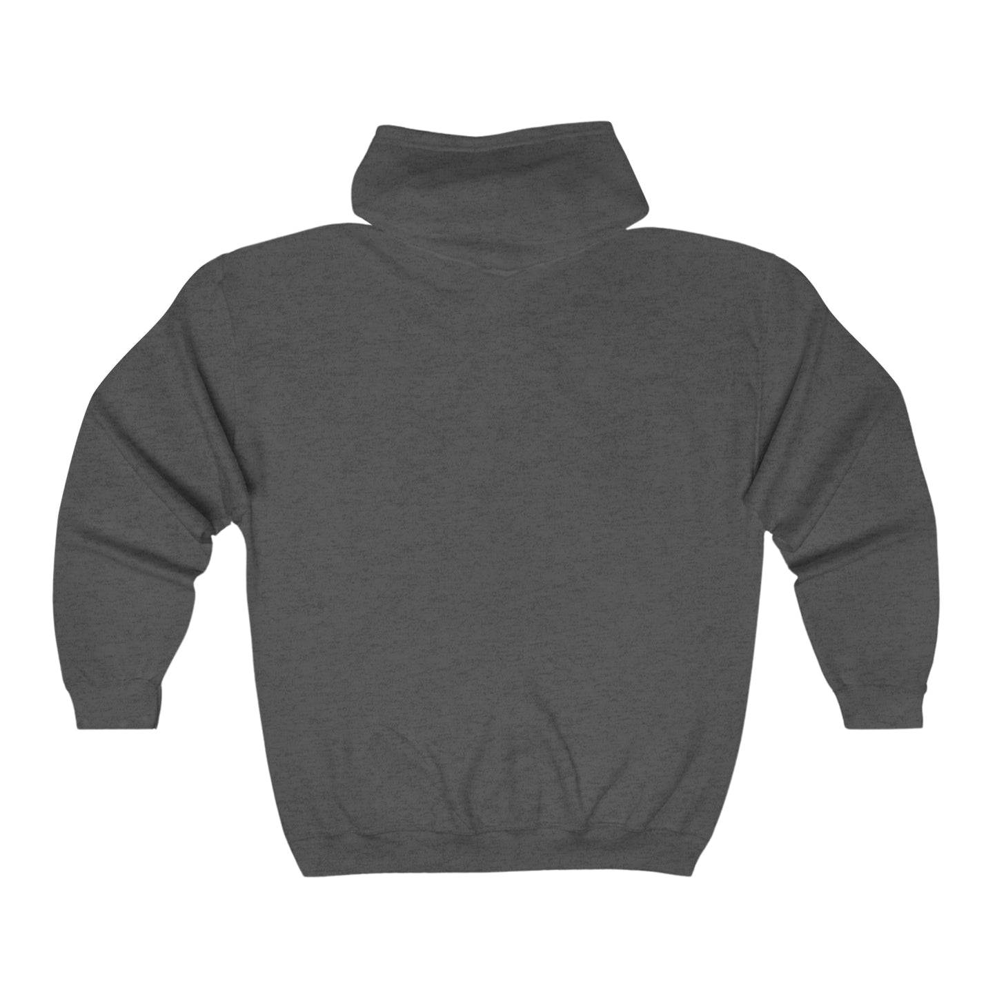 Gnar AF Neon Logo Unisex Heavy Blend™ Full Zip Hooded Sweatshirt