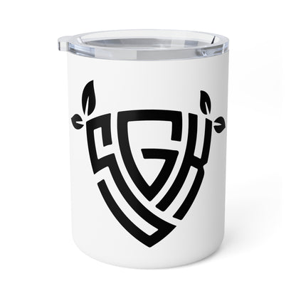 SGK Black Shield Logo Insulated Coffee Mug, 10oz