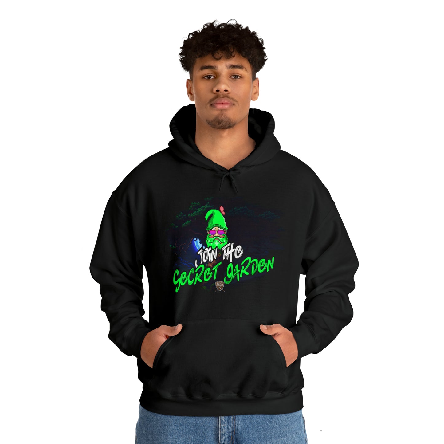 SGK Join the Secret Garden Front Unisex Heavy Blend™ Hooded Sweatshirt