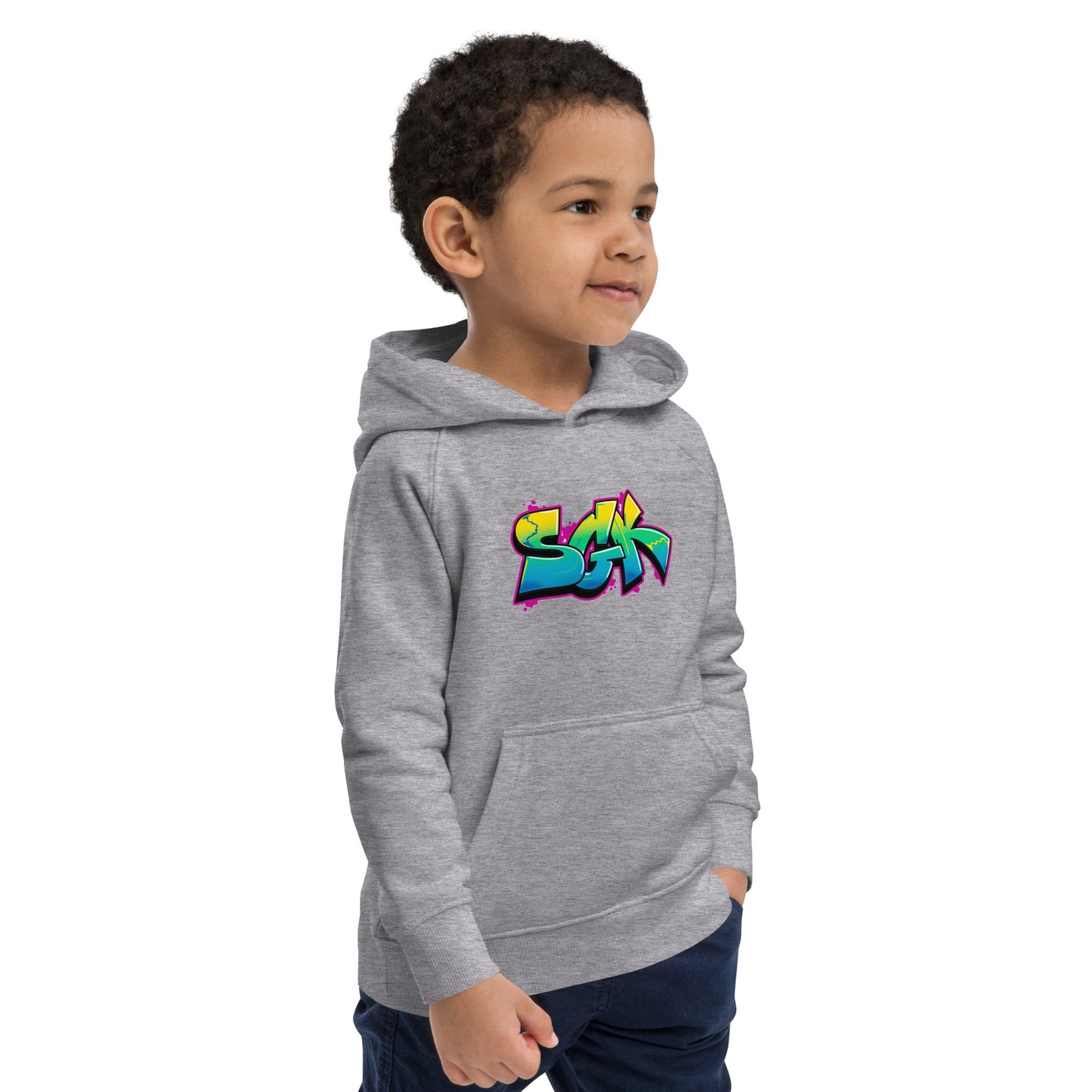 SGK Kids eco hoodie SGK logo