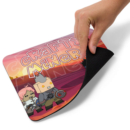 Crafty Miners 8 x 7 Mouse pad