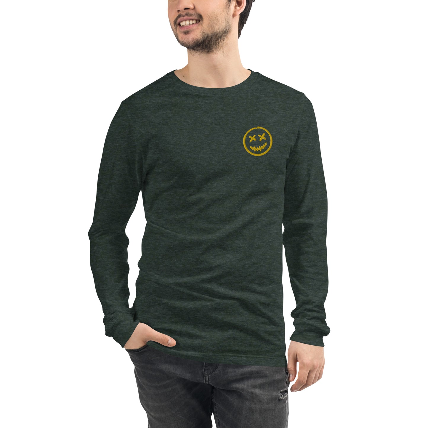 The Clown Town NFT Embroidered Unisex Long Sleeve Tee