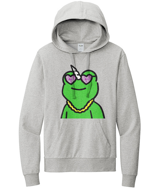 Cool Pepe #1230 Organic Pullover Hoodie GnarFather